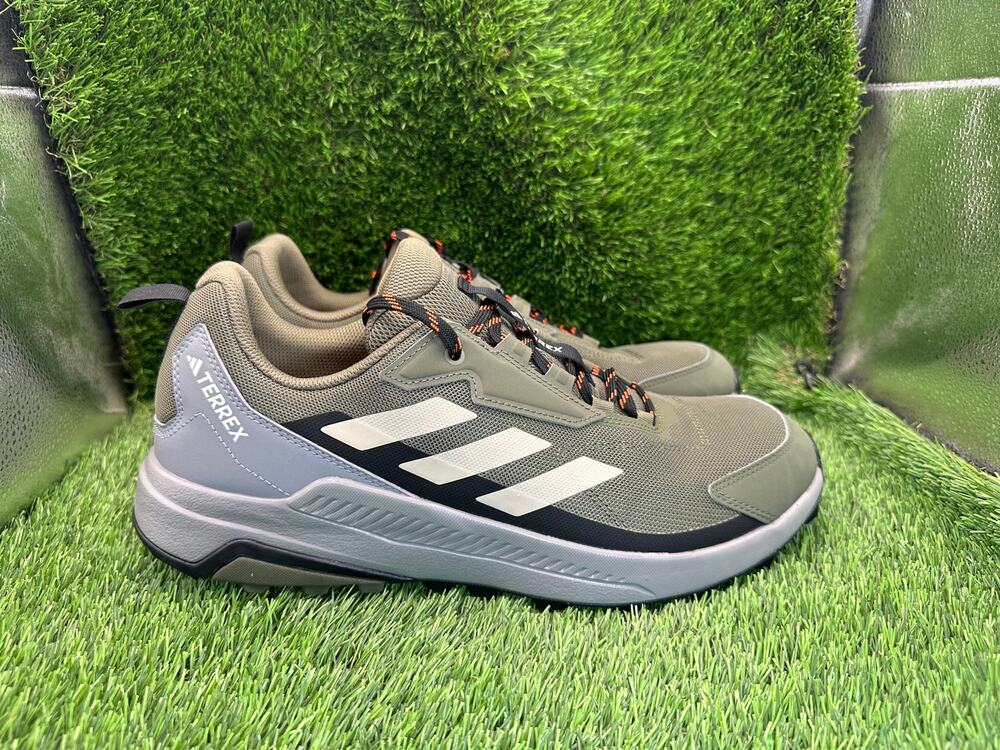 Adidas Terrex Anylander ID0894 Athletic Sneaker Men's 12 Green Textile Hiking